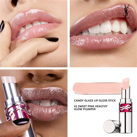 ysl gloss volupte lip gloss gold|ysl candy glaze sephora.